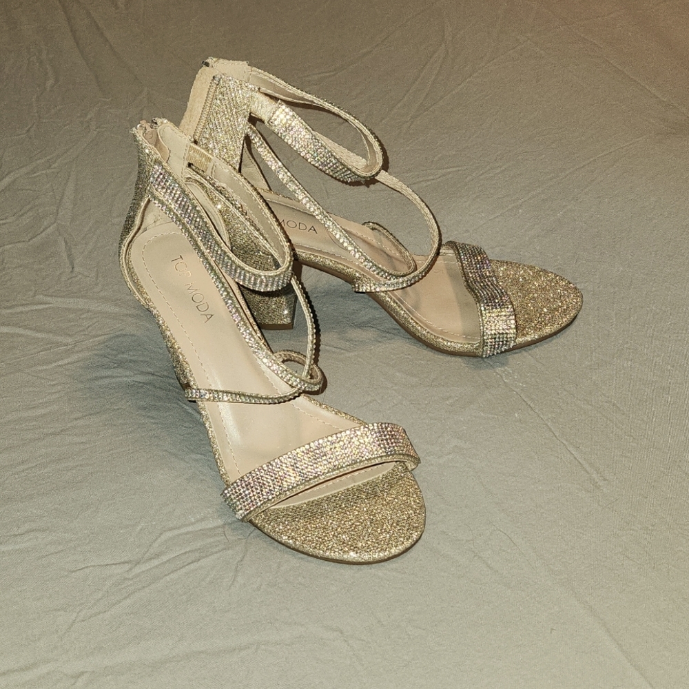 Sparkly heels